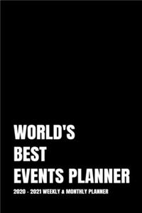World's Best Events Planner Planner