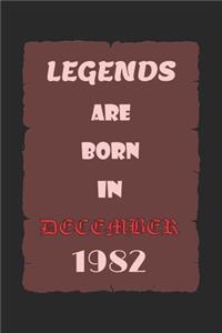 Legends Are Born in December 1982