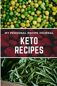 My Personal Keto Recipe Journal