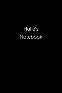 Halle's Notebook