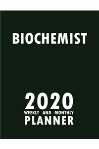 Biochemist 2020 Weekly and Monthly Planner