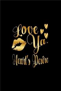 Love Ya, Heart's Desire