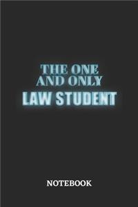 The One And Only Law Student Notebook