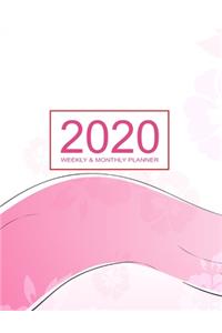 2020 Planner Weekly & Monthly 8.5x11 Inch