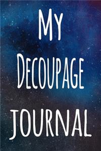 My Decoupage Journal