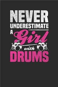 Never Underestimate A Girl With Drums