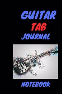 Guitar Tab Journal and notebook