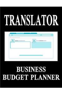 Translator Business Budget Planner