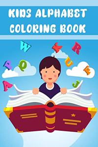 Kids Alphabet Coloring Book