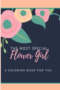 Flower Girl Coloring book