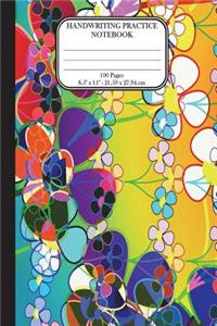 Handwriting Practice Notebook 8.5