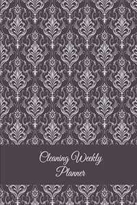 Cleaning Weekly Planner