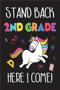 Stand Back 2nd Grade Here I Come!