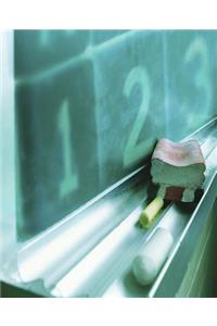 School Composition Book Chalkboard Ledge 200 Pages