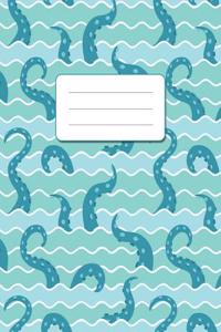 Composition Notebook: Sea Creatures: 100 Pages of 7.5