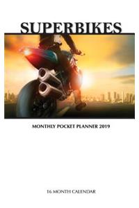 Superbikes Monthly Pocket Planner 2019
