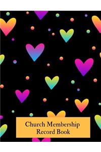 Church Membership Record Book
