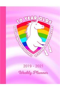 2019 - 2021 Weekly Planner