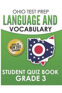 Ohio Test Prep Language & Vocabulary Student Quiz Book Grade 3