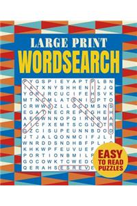 Large Print Wordsearch