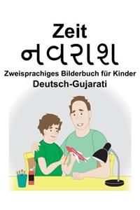 Deutsch-Gujarati Zeit Zweisprachiges Bilderbuch für Kinder