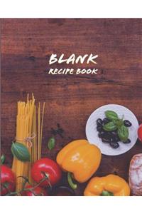 Blank Recipe Book