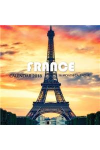 France Calendar 2018