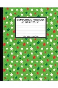 Unruled Composition Notebook 8