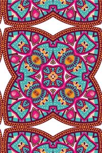 Geometric Pattern Journal - 210 Page Blank Lined Journal -6