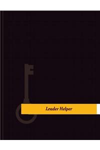 Loader Helper Work Log