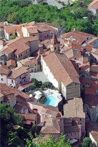 Aerial View of Maratea Basilicaa in Italy Journal