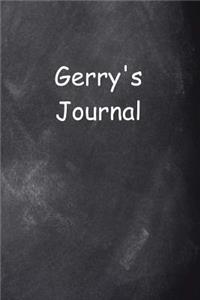 Gerry Personalized Name Journal Custom Name Gift Idea Gerry