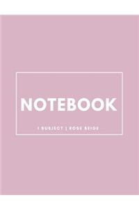 Notebook 1 Subject
