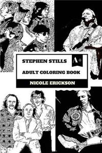 Stephen Stills Adult Coloring Book