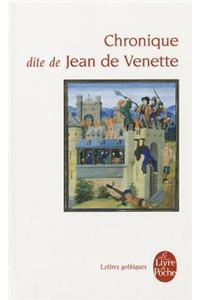 Chronique Dite de Jean de Venette
