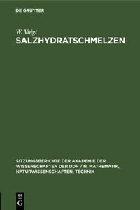 Salzhydratschmelzen