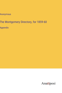 Montgomery Directory, for 1859-60