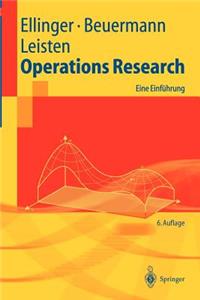 Operations Research: Eine Einführung