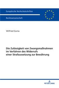 Zulaessigkeit von Zwangsmaßnahmen im Verfahren des Widerrufs einer Strafaussetzung zur Bewaehrung