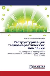 Restrukturizatsiya Teploenergeticheskikh Kompaniy