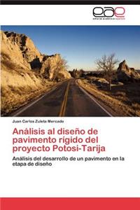 Analisis Al Diseno de Pavimento Rigido del Proyecto Potosi-Tarija
