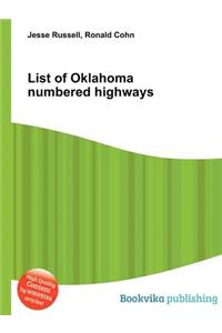List of Oklahoma Numbered Highways