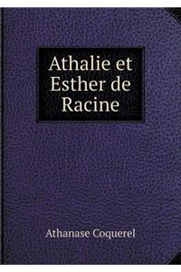 Athalie Et Esther de Racine