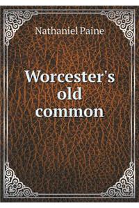 Worcester's old common