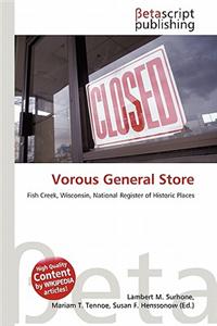 Vorous General Store