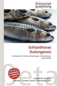 Schizothorax Dulongensis