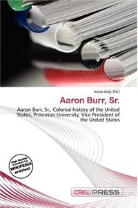 Aaron Burr, Sr.