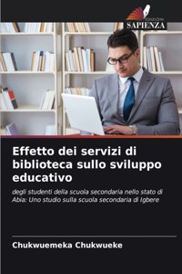 Effetto dei servizi di biblioteca sullo sviluppo educativo