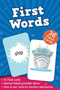 MY FIRST FLASHCARDS First Words