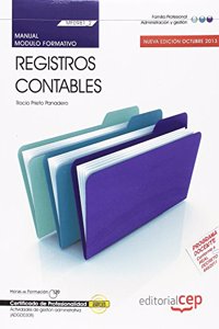 MANUAL REGISTROS CONTABLES (MF0981_2). CERTIFICADOS DE PROFESIONALIDAD. ACTIVIDADES DE GESTION ADMINISTRATIVA (ADGD0308)
